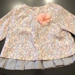 Genuine from Osh Kosh floral blouse